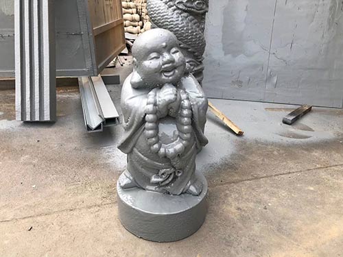雕塑防腐表層聚脲噴涂