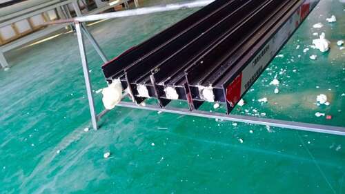 自動定量發泡機鋁型材填充案例
